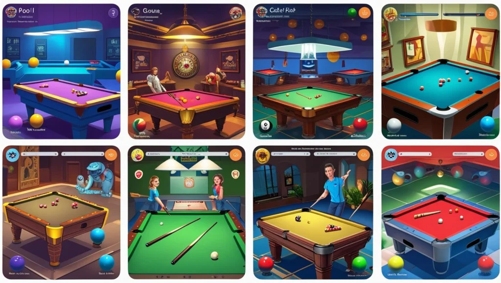 poki 8 Pools games