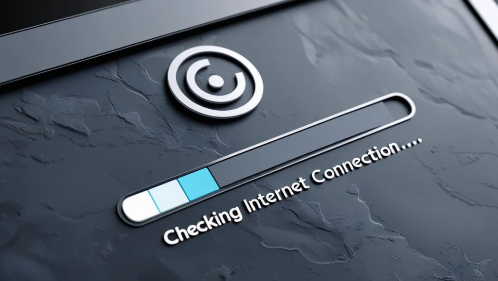 Check internet connection for browser game loading problems