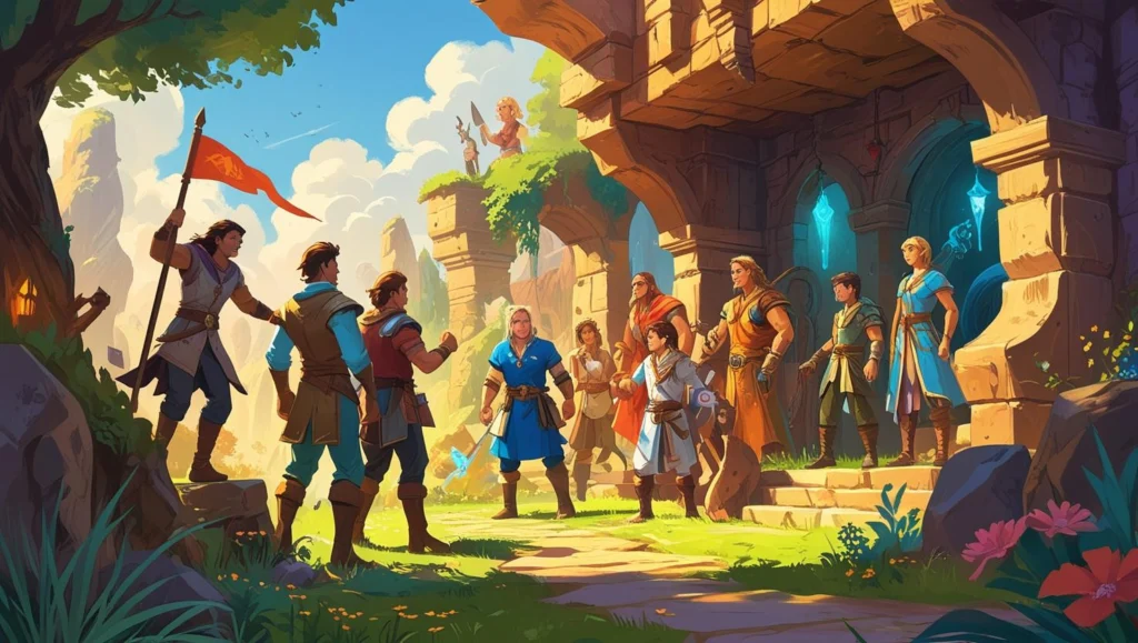 Engaging text-based and narrative browser RPGs