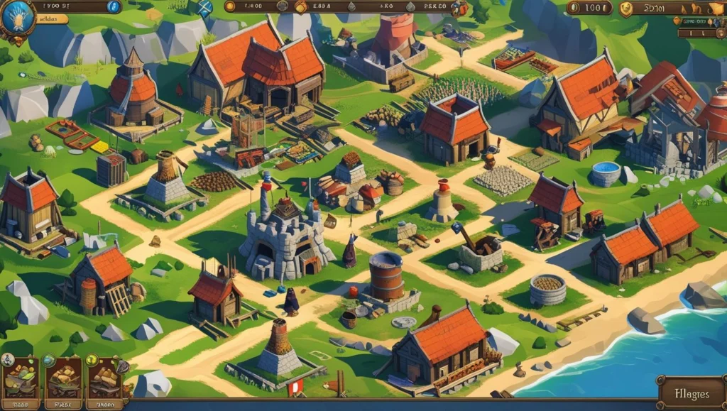 Gameplay screenshot from Travian: Kingdoms, a strategy browser MMORPG