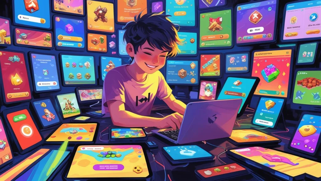 Playing the best idle browser games for endless progression