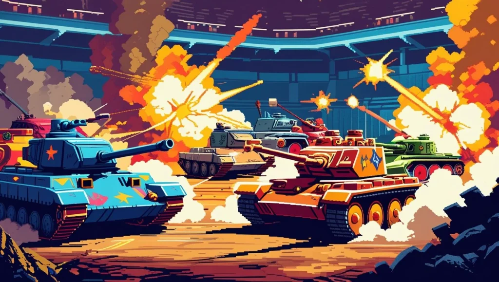 Tank Trouble: Arcade Arena Tank Warfare poki