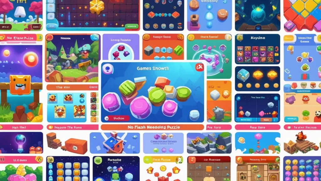 Top HTML5 puzzle browser games no Flash needed