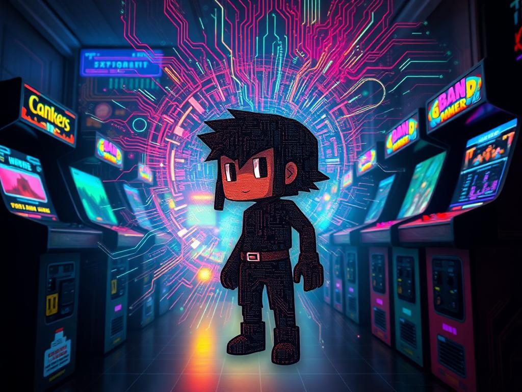 AI retro gaming, retro gaming AI, AI classic games, AI enhanced gaming, retro gaming experiences, AI upscaling games, nostalgic gaming AI, AI in vintage games