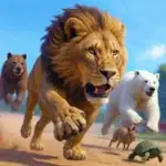 Animal Run, Wild Race, running game, animal dash, jungle runner, online animal game, browser runner game, no download required