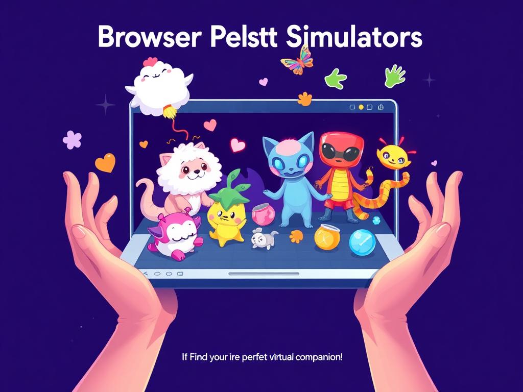browser pet simulators, virtual companions, online pet games, free browser pet games, best virtual pets online, nurture digital pets, pet simulator guide, virtual companion games