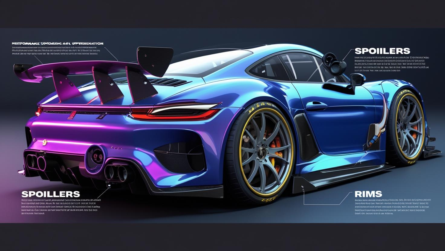 Car customization in a racing game