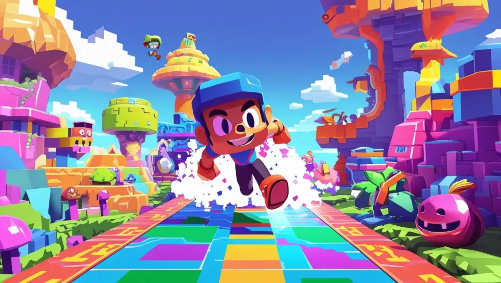 Screenshot of Endless Runner Dash, a free online casual game no download