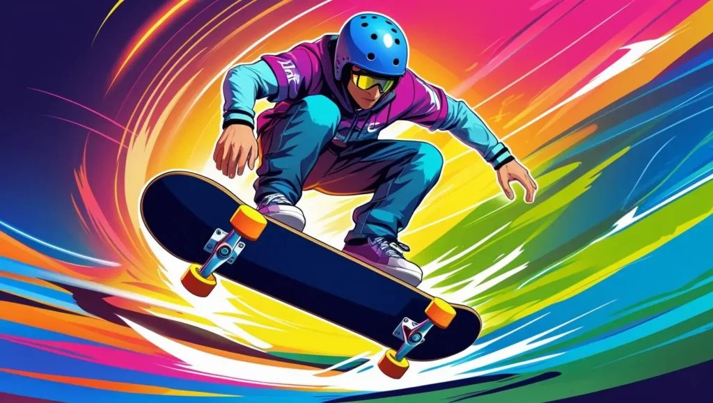 Screenshot of Extreme Skateboard Master, a browser sports game