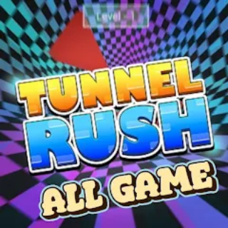 Play Tunnel Rush online free – 3D reflex speed tunnel game browser