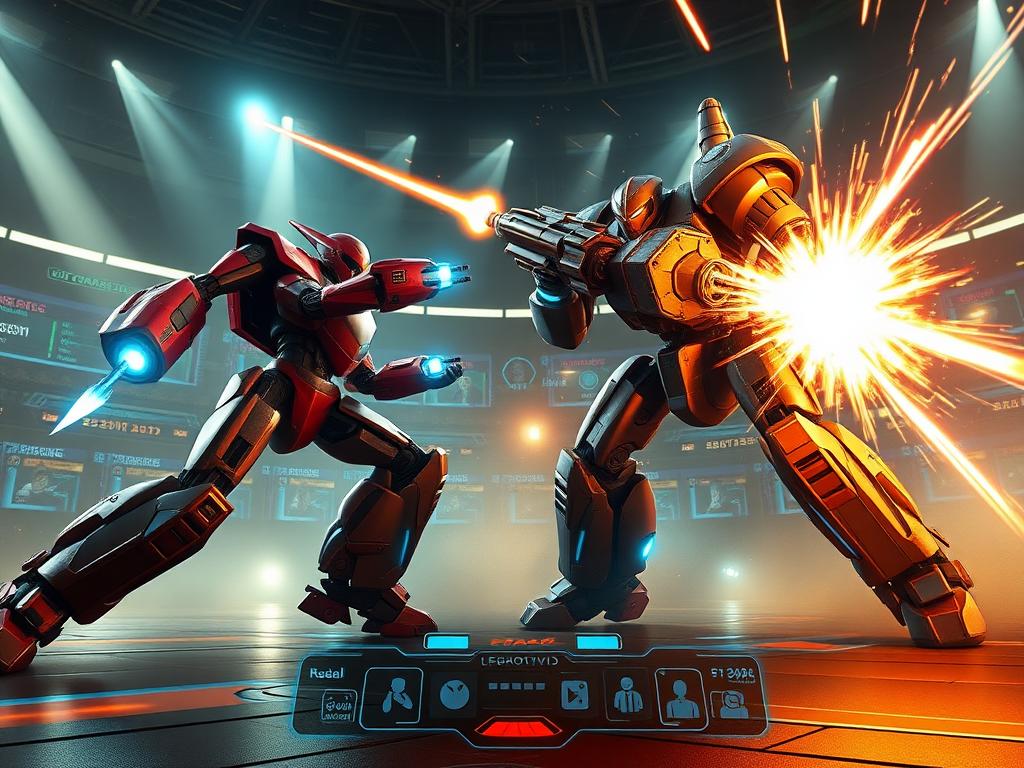 Browser Robot Wars, Build and Battle, online robot combat, robot fighting game, customize robots, robot building game, browser strategy game, robot arena battles, free browser robot game