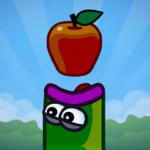 apple worm game