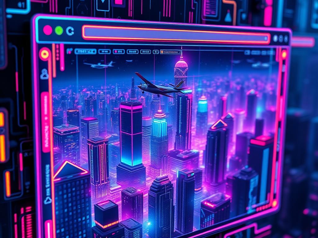 browser cyberpunk simulations, neon futures games, cyberpunk browser games, dystopian simulations, online cyberpunk, futuristic browser games, best cyberpunk simulations